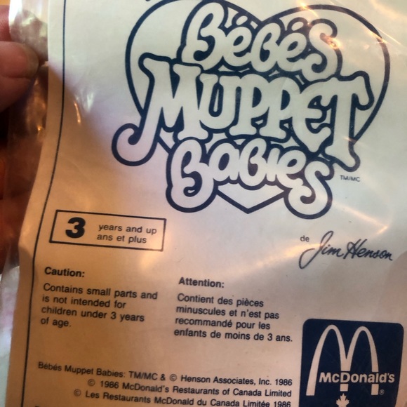 Lot Of 8 Vintage 1990s McDonalds Toys, 5 Are Sealed In Package Daisy Muppet Bugs - Picture 12 of 12